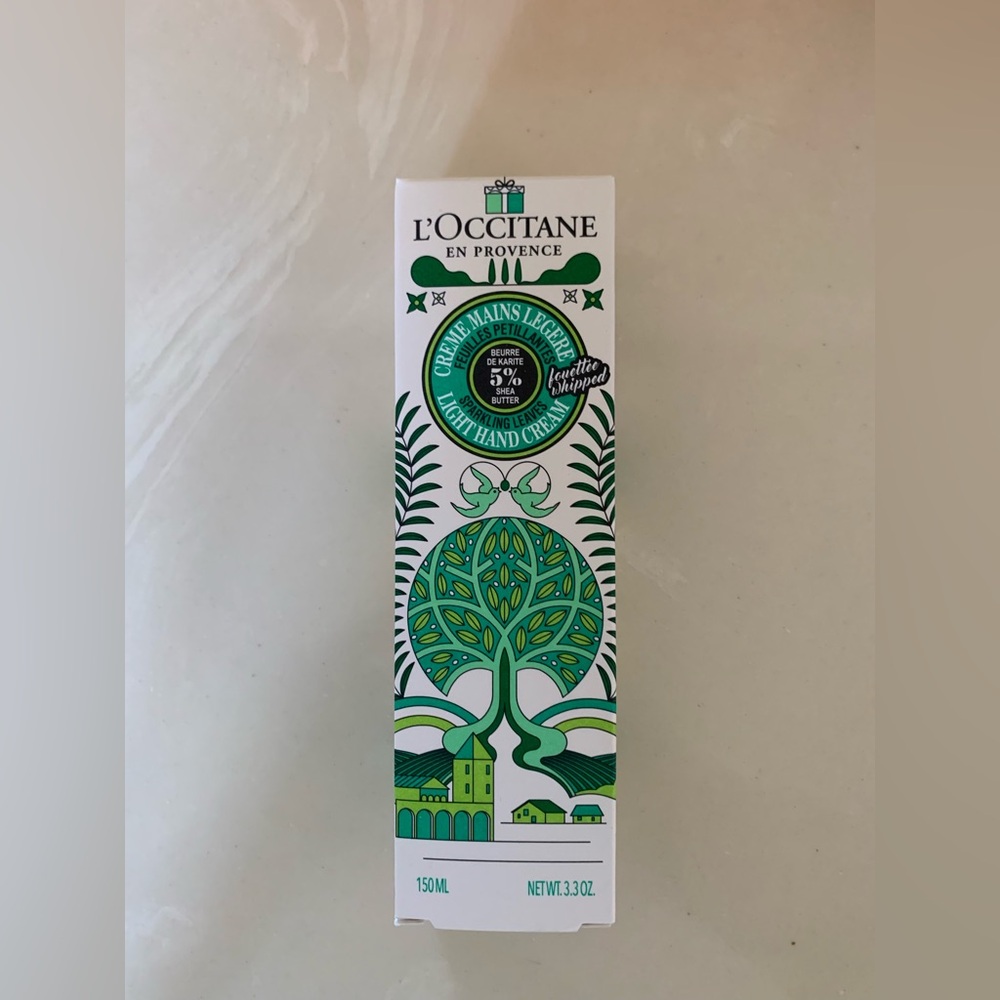 L’Occitant Limited Edition Sparkling Leaves Light Hand Cream